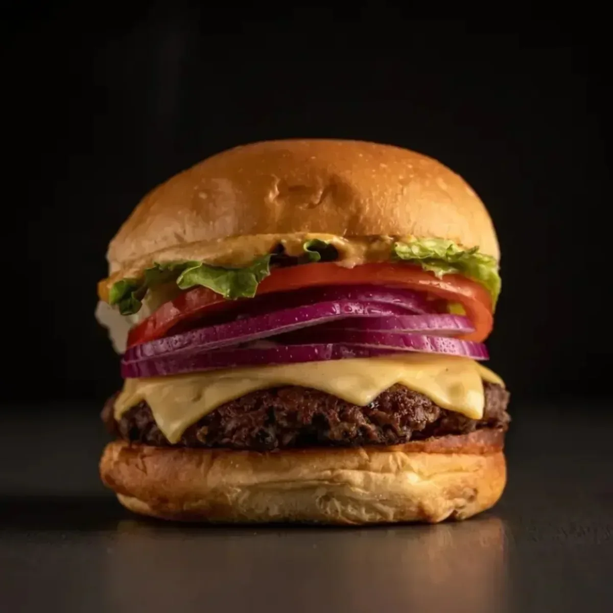 Hambúrguer artesanal da TR Burguer em foto oficial